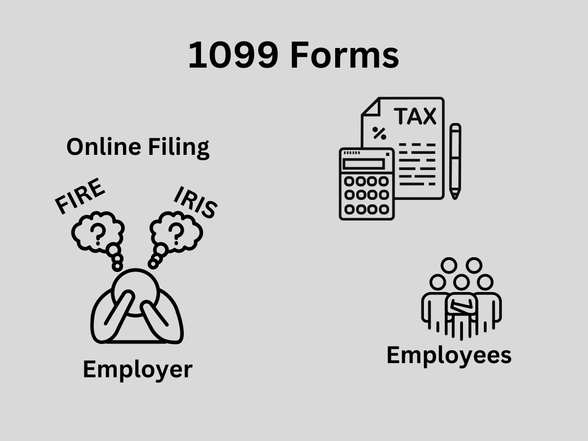 filing of 1099 forms for taxes image